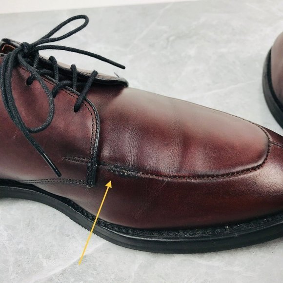 Allen Edmonds Kennett Mens Size 8.5 C Shoes Leather‎ Split Toe Dress Shoes 9574